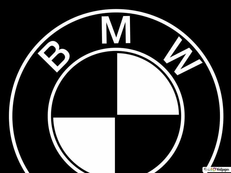 BMW значок черный