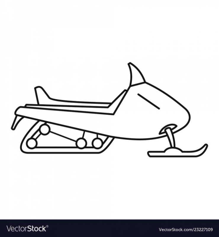 Раскраска гоночный катер