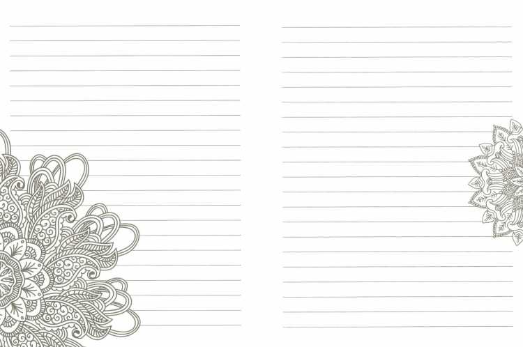 Страницы для блокнота антистресс