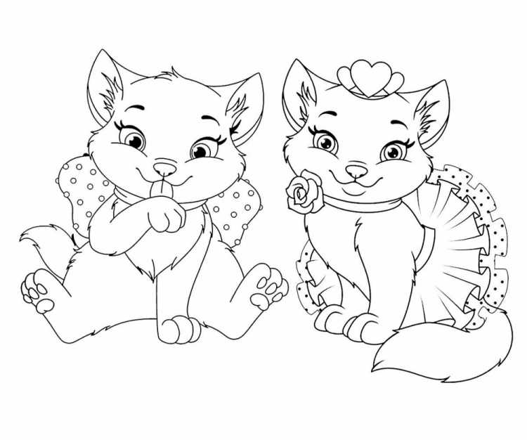 Кошка разрисовка