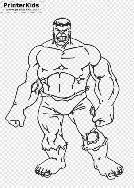 Халк рисунок