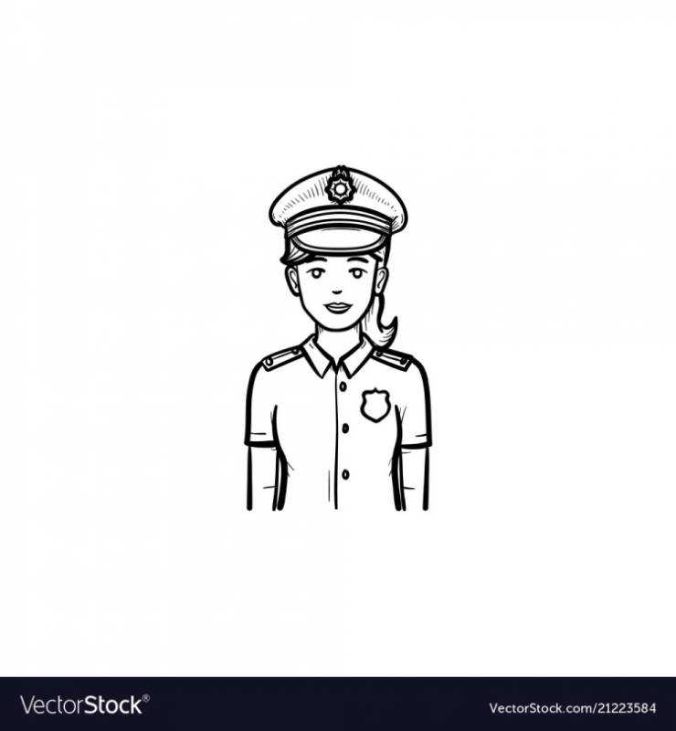 Полицейская машина раскраска для детей 3-4