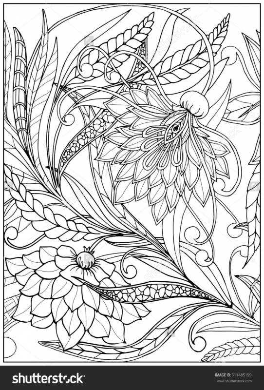 Раскраска антистресс ъ