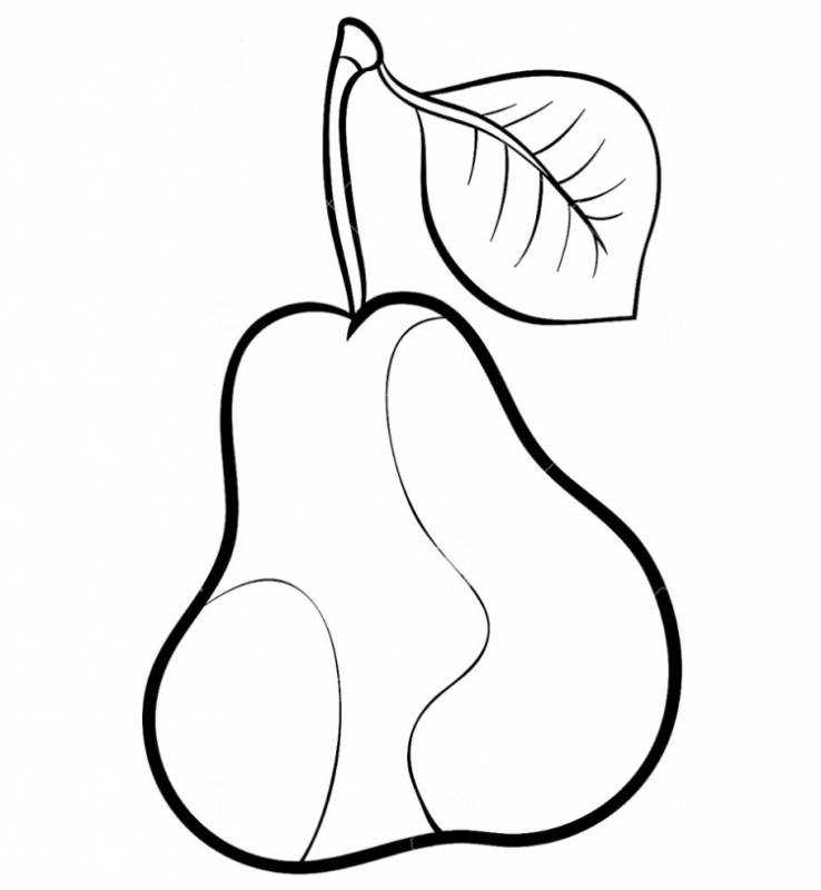 Трафареты для рисования для детей фрукты