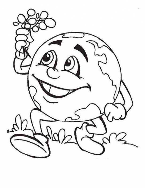 Экология раскраска