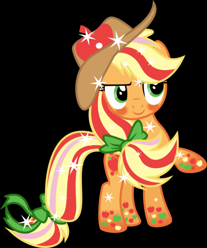 Эпплджек Кристальная пони