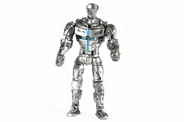 Раскраска Живая сталь атом