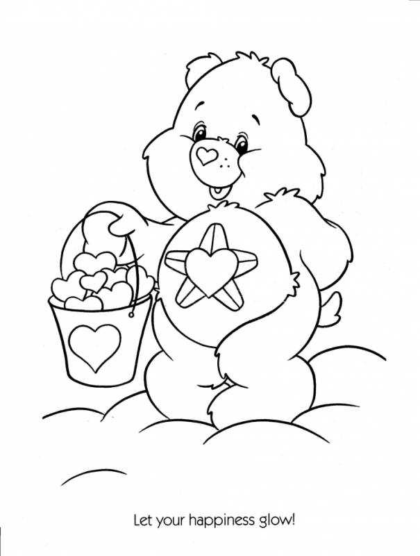 Раскраска "мишки"