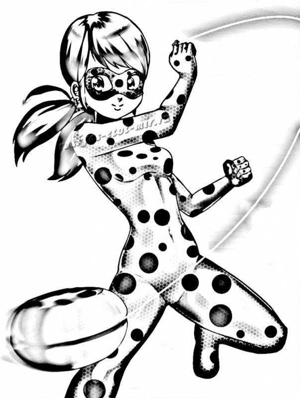 Леди баг картинки для срисовки