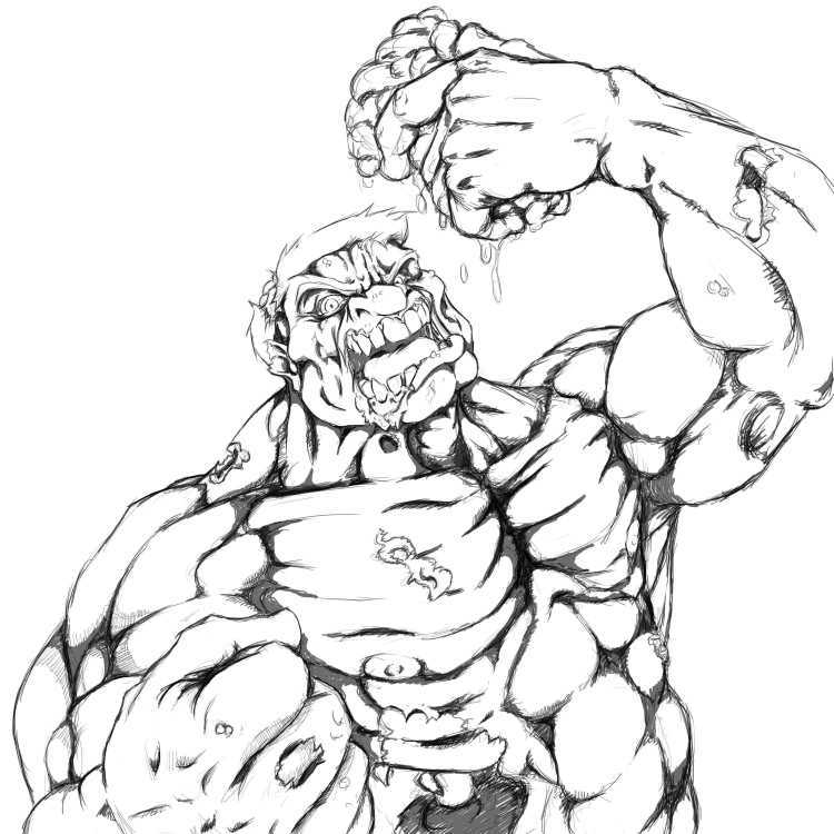 Шаблон Халка