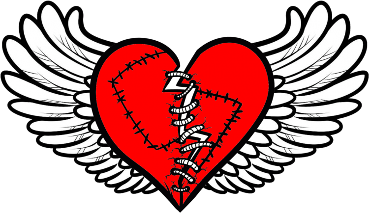 Сердце с крыльями символ