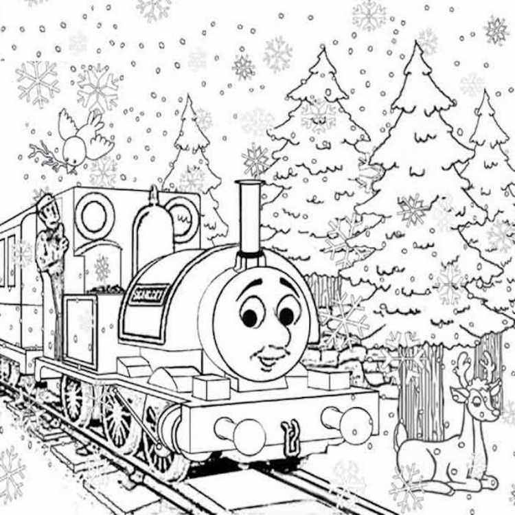 Раскраска Томас и его друзья Джеймс