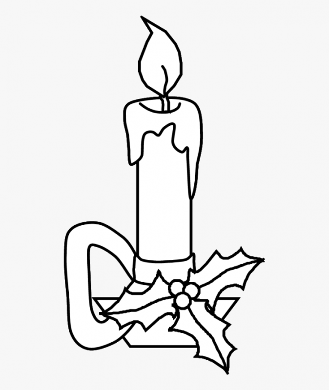 Свеча карандашом