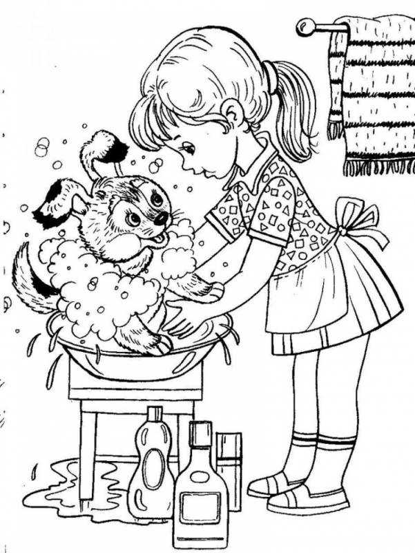 Раскраски на тему доброта