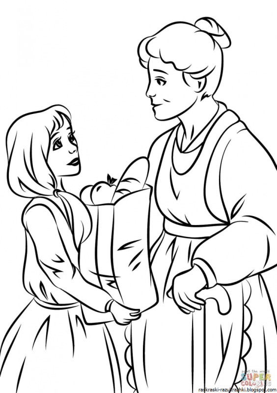 Раскраски для девочек щенки