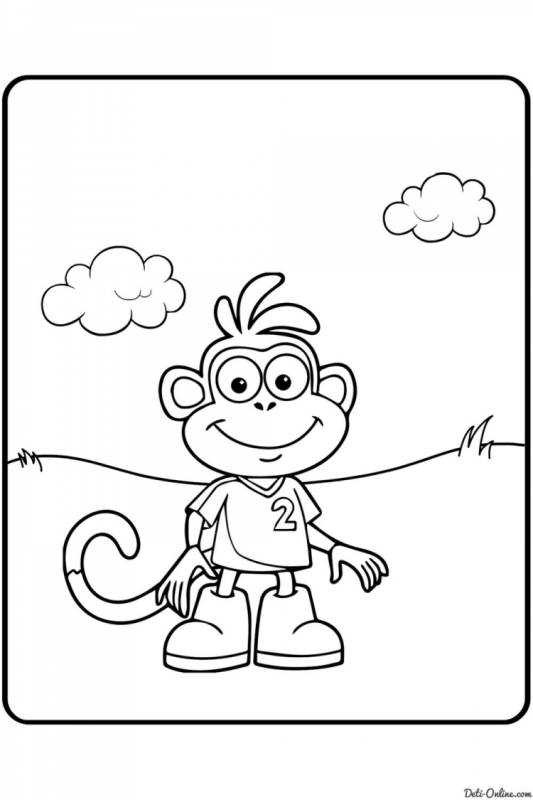 Лианы раскраска