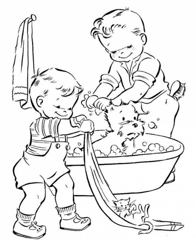 Раскраски для девочек попугай