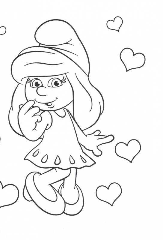 Смурфики Смурфетта