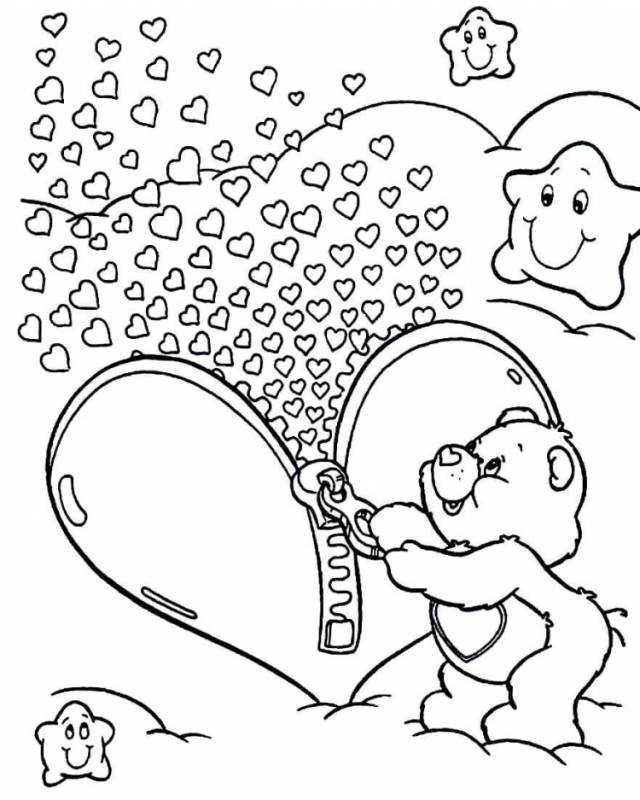 Care Bears раскраска