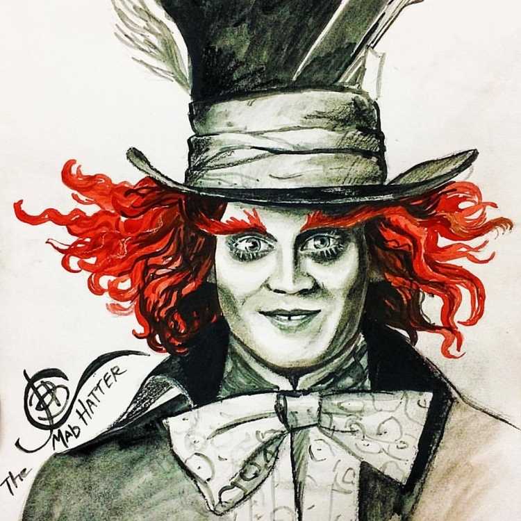 Шляпник тим Бертон