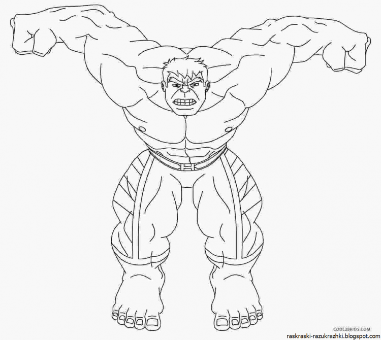 Халк разукрасить