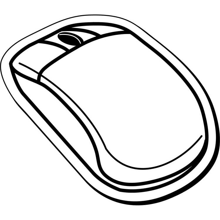 Компьютерная мышь для рисования