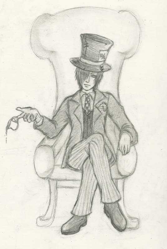 Шляпник Джонни Депп арт