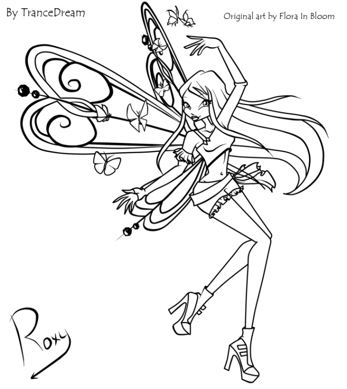 Феи Винкс раскраска Беливикс