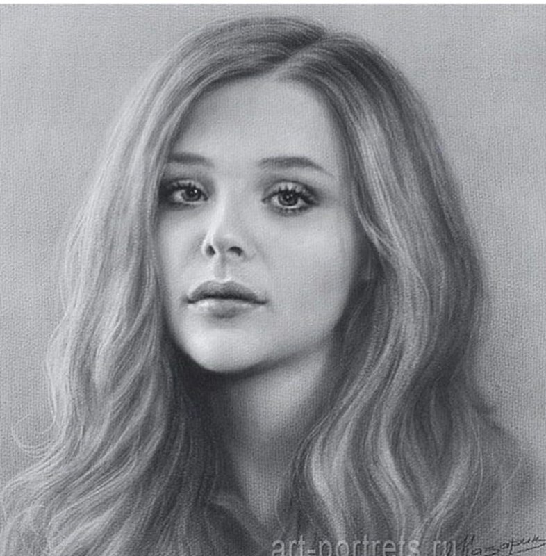 Техника рисования портрета карандашом с фотографии