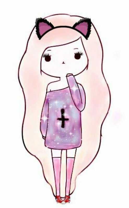 Красивые нарисованные девушки