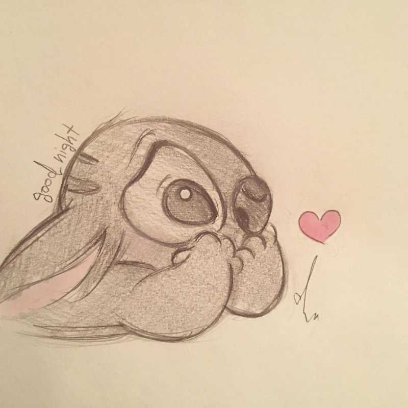 Легкие кавайные рисунки для срисовки