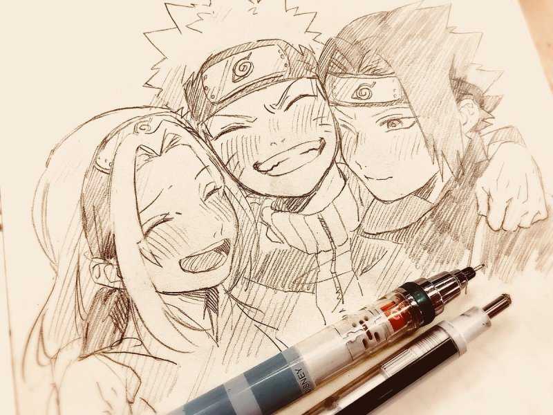 Итачи скетч