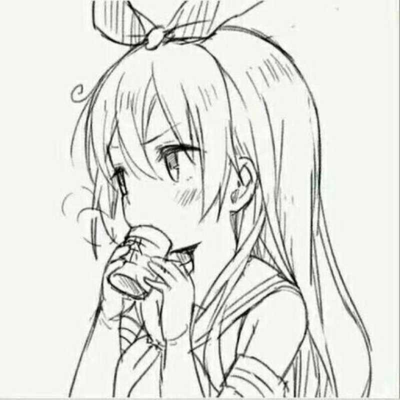 Аниме карандашом