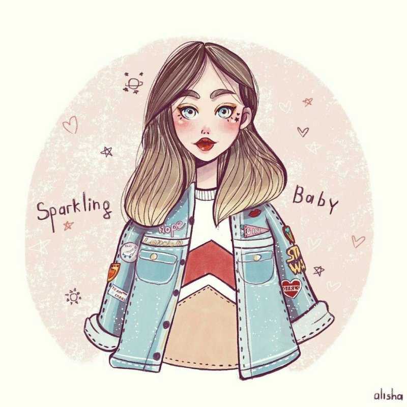 Рисунки для ЛД девочки