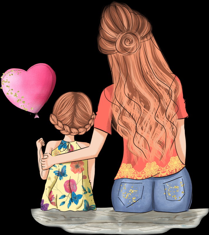 Мать и взрослая дочь фэнтези