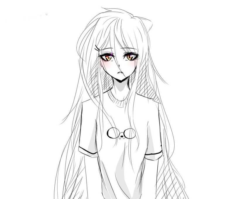 Тянки карандашом