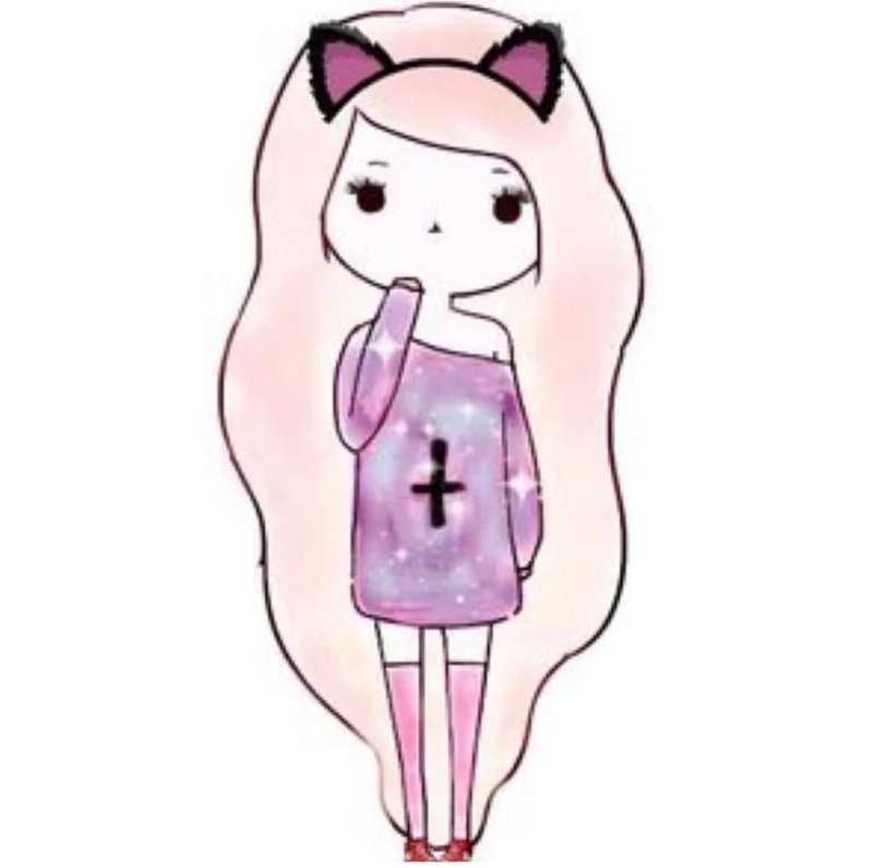 Рисунки для срисовки лёгкие для девочек