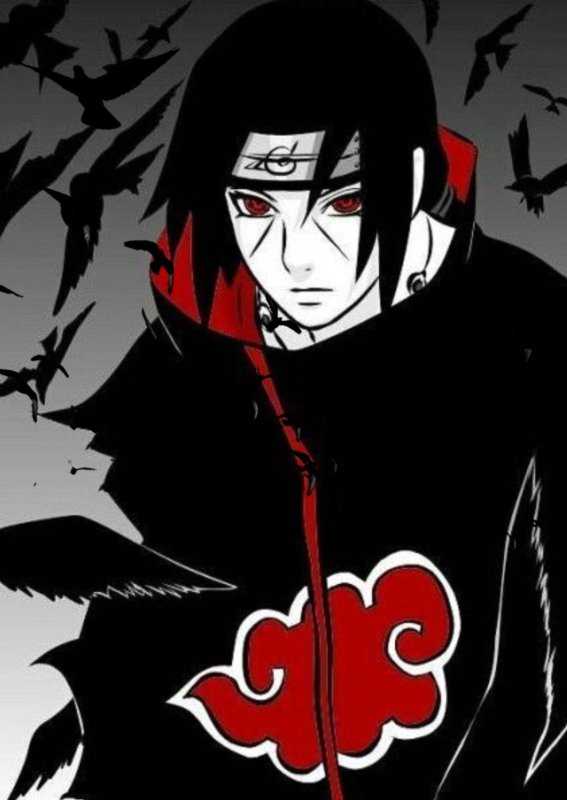Итачи красный , белый,чёрный