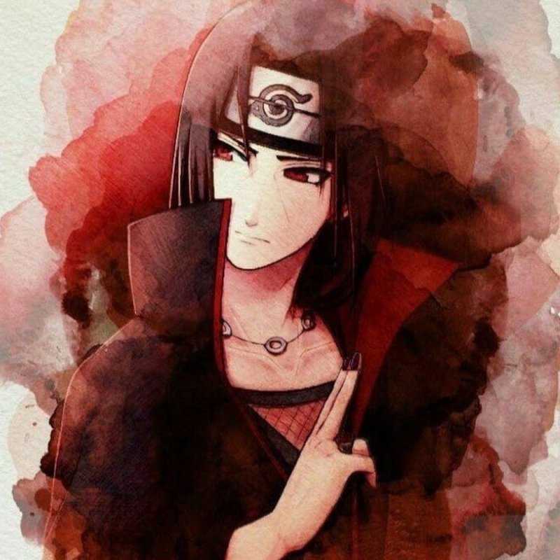 Итачи Учиха портрет