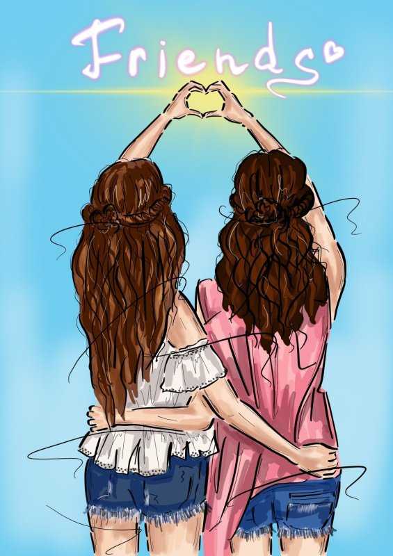 Подруги картинки