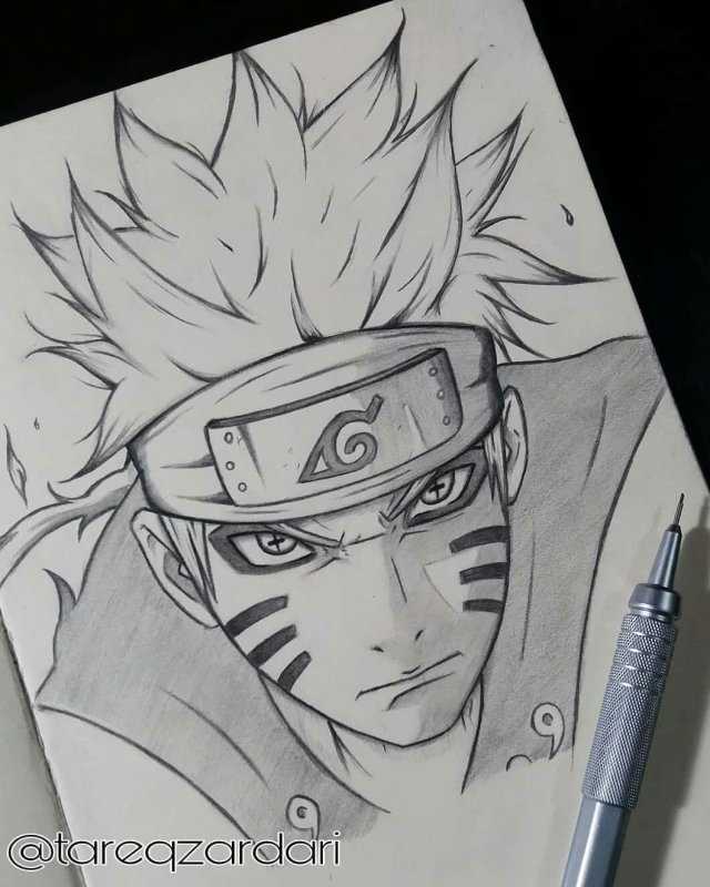 Скетчи Боруто Наруто