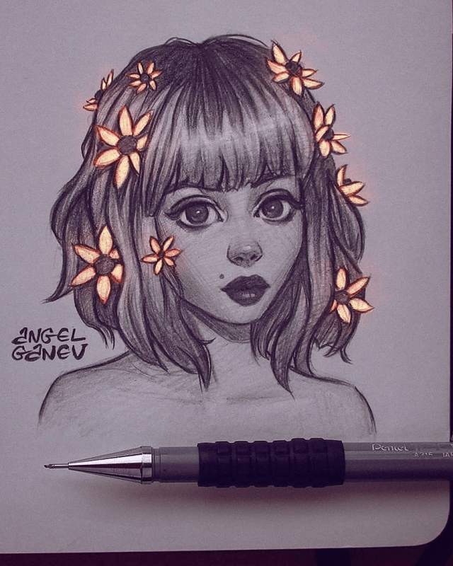 Рисунки в скетчбук сложные руки ноги