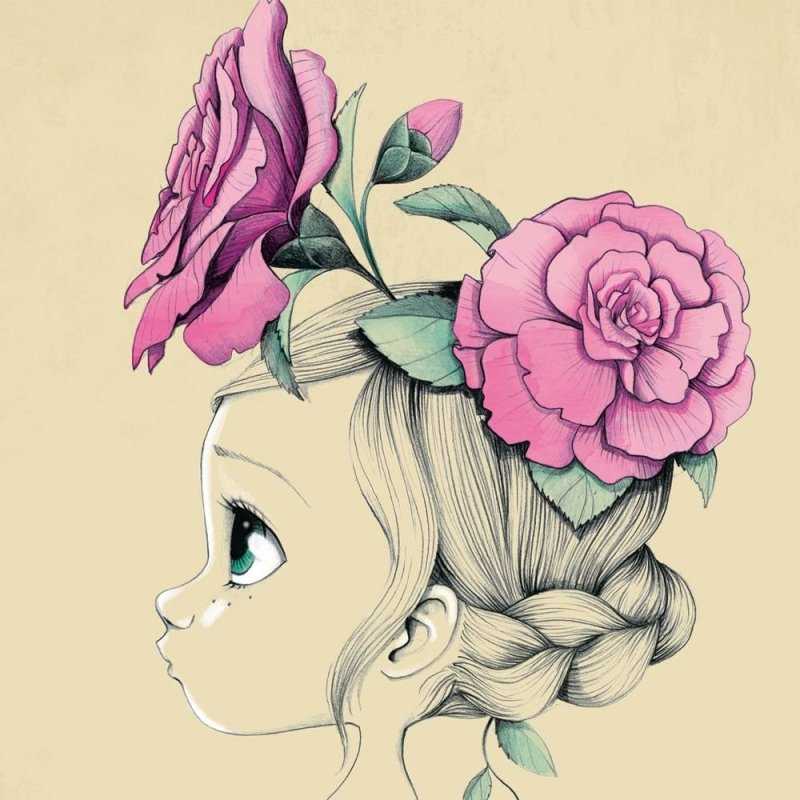 Рисунки для срисовки в цвете