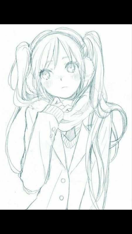 Неко для рисование