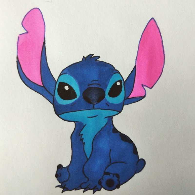 Стич обои Эстетика