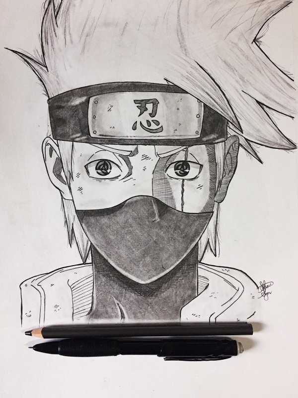 Наруто Джоунин скетчи