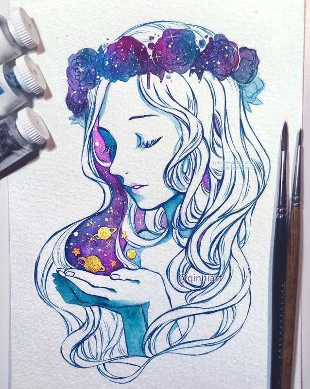 Рисунки для скетчбука лёгкие