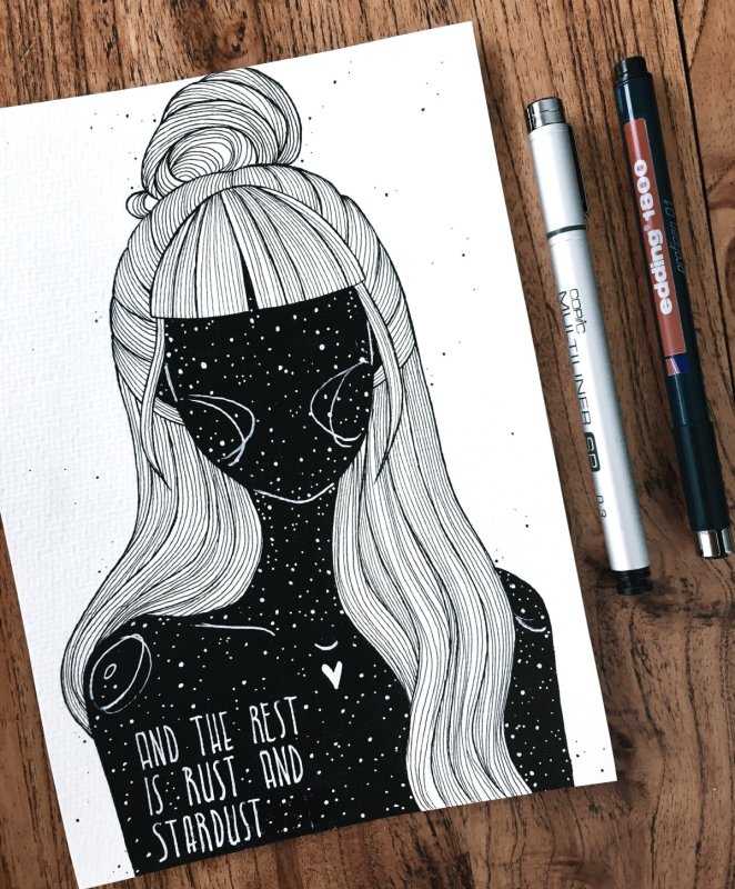 Рисунки для скетчбука