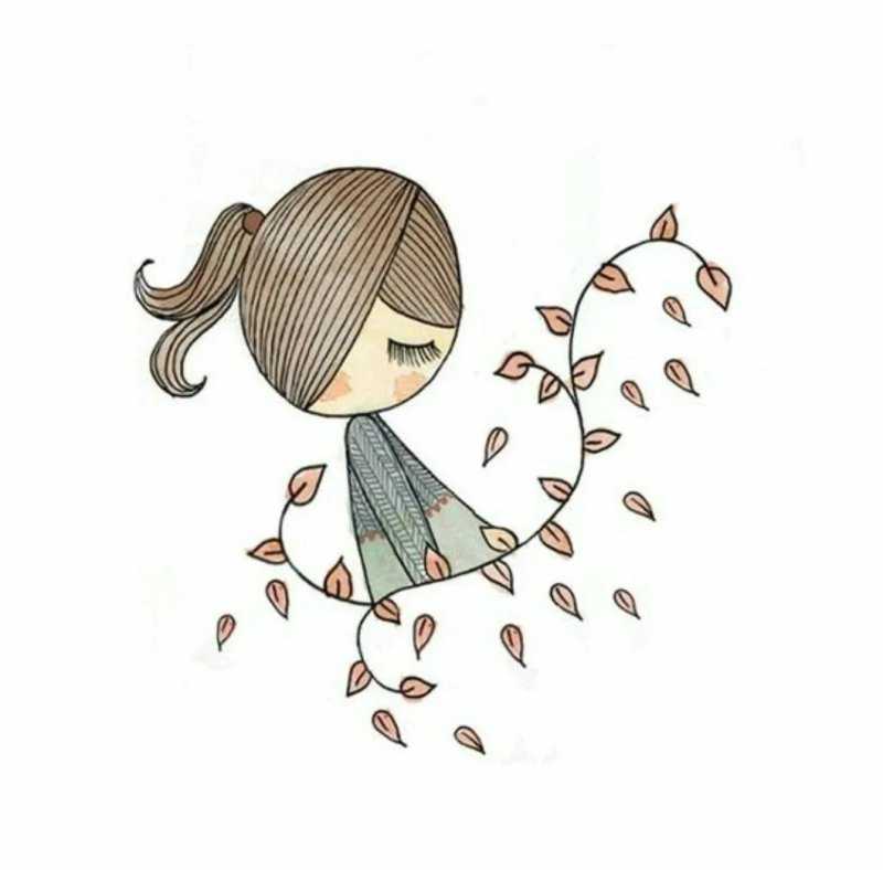 Рисунки для скетчбука девочки легкие