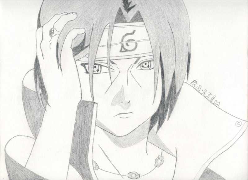 Тату Бога смерти из Наруто